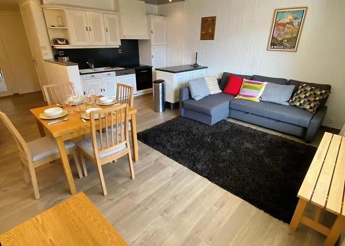 Spacieux Aux Deux Alpes, 6 Pers, Vue Montagne - Fr-1-516-86 Apartament